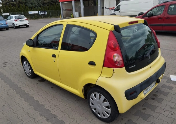 Peugeot 107 cena 4300 przebieg: 144483, rok produkcji 2007 z Grójec małe 106